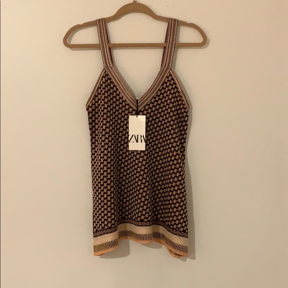 Zara multicolor top